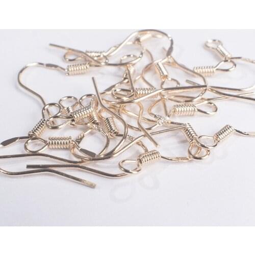 20 pcs/bag 925 Silver Plated DIY Earring Findings Handmade Earrings Clasps Hooks Fittings For Jewelry Making Accessories