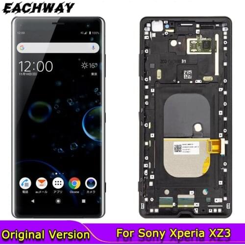 H9493 LCD For Sony Xperia XZ3 LCD H8416 H9496 Display Digitizer Touch Screen For 6.0" SONY H9496 LCD Xperia XZ 3 E5606 Screen