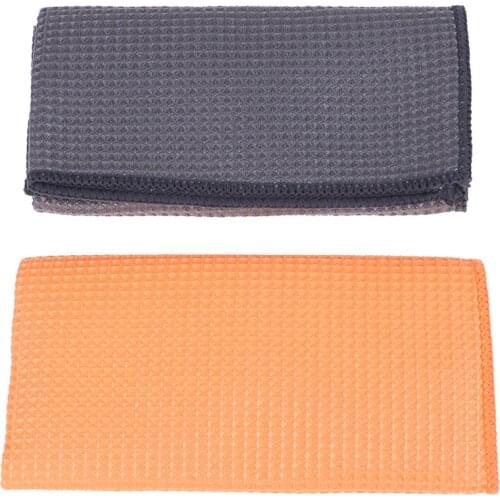 1PC Car Window wash Towel Care Microfiber Car Cleaning Wash Traceless Cloth Kitchen Cleaner 40x40cm