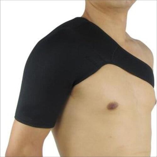 1Pc Self Heating Magnetic Therapy Back Support Single Shoulder Strap Adjustable Bandage Protector Far Infrared Reinforced Pad