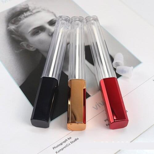 10pcs 4.5ml rectangular lipstick tube long repair eyeshadow tubes eyeliner tubes lip glaze tubes liquid lipstick tubes