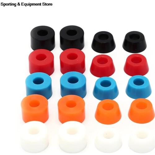 4pcs/set Skateboard Bushing Truck Wheels Axle Bushings Scooter PU Cushion Dancing Longboard Skateboard Shockproof Accessories