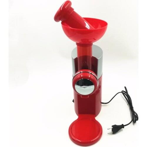 220V Household Automatic Frozen Fruit Dessert Machine Fruit Ice Cream Machine Maker Milkshake Machine With EU Plug