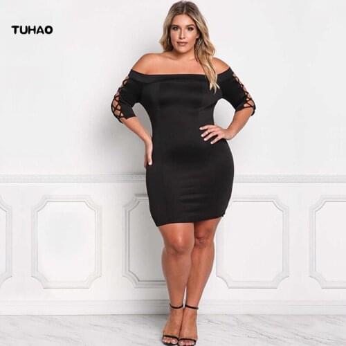 Elegant Large Size Vintage Dresses Runway Spring Summer Womens Dress Vestidos Mujer Sexy Black Hollow Out Dresses BC120