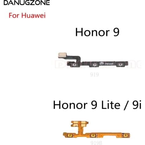 Power Button Switch Volume Button Mute On / Off Flex Cable For Huawei Honor 9 Lite 9i