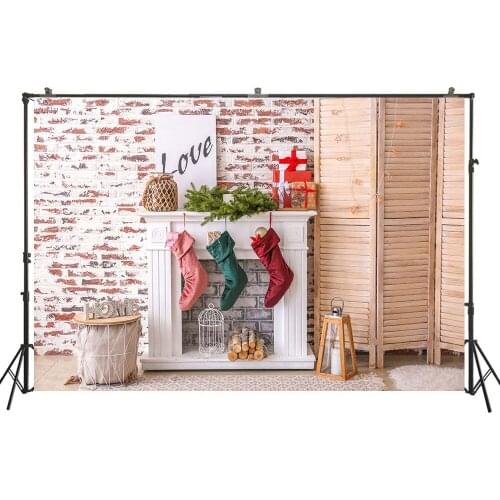 HUAYI Photography Backdrop Christmas Family Party Baby Child Birthday Customize Photo Background Studio Portraits Photocalls