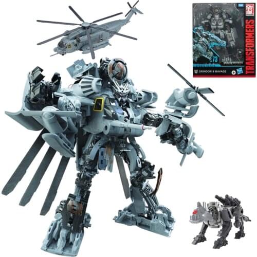 Hasbro Transformers Toys Studio Series Ss73 Leader Grindor Ravage Action Figure Collection Robot Deformation Toy Boy Gift