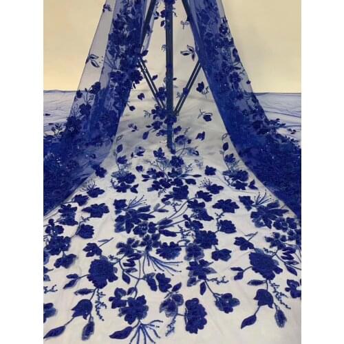 African lace fabric 2020 high quality lace Nigeria lace fabric bridal wedding banquet dress French lace fabric D38171