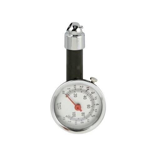 Mini tire pressure gauge tyre pressure monitor with tire exhaustion outgassing valve