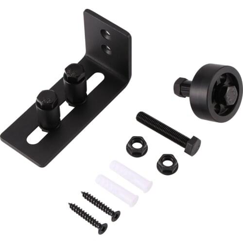 Barn Gate Door Floor Guide Stopper - Wall Mounted Bottom Guide with Different Setups for All Sliding Barn Door