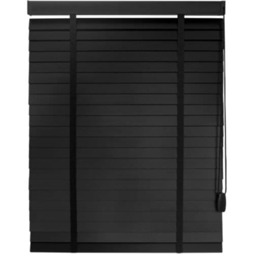 New Arrival Black Wood shutter Customized Size Wooden Blinds Shades Roller Blinds For Home Decorating Living Dining Study