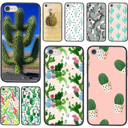 Good For Huawei Nova 8 7 6 3 SE Mate 40 30 20 20X 10 Lite Plus Pro Y5 2018 Y9 2019 Cactus Flowers Green Plants Desert Cell