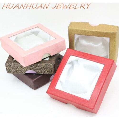 Christmas Fashion Jewelry Gift Box Decoration Festival Gifts Necklace Bracelet Beads Casket Box Supplies Packaging Case B3445
