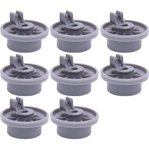 Ultra Durable 165314 Dishwasher Lower Rack Wheel Replacement Part Exact Fit for & Kenmore Dishwashers - PACK OF 8