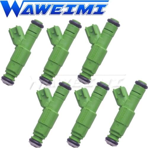WAWEIMI 6 Pieces Fuel Injector OE 0280156007 For Chrysler Town & Country Voyager Dodge Grand Caravan 3.3L 2001-2003 Brand New