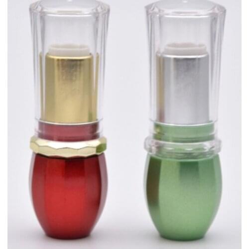 Make up Lipstick Tube 12.1mm Gold Love Heart Empty DIY Batom Lips Rouge Tubes Containers Girls Valentines Day Gift 50pcs/lot