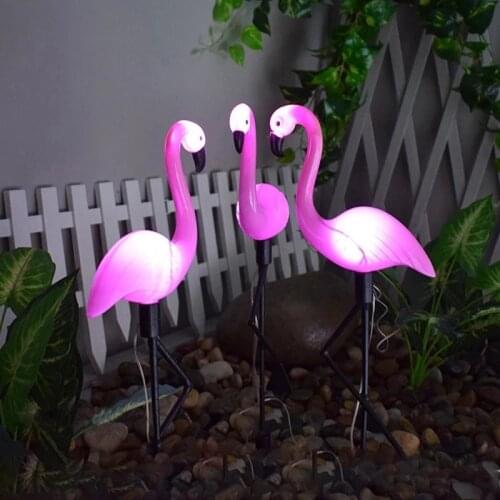 Solar Power Flamingo Led Outdoor Light ,Wedding/Ramadan/ Christmas/Birthday Party/Baby Shower/Garden Decoration Solar Night Ligh