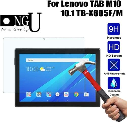 9H Tempered Glass For Lenovo TAB M10 X605F 10.1 inch Protective Screen Protector Film Guard For Lenovo TB-X605F Glass Toughened