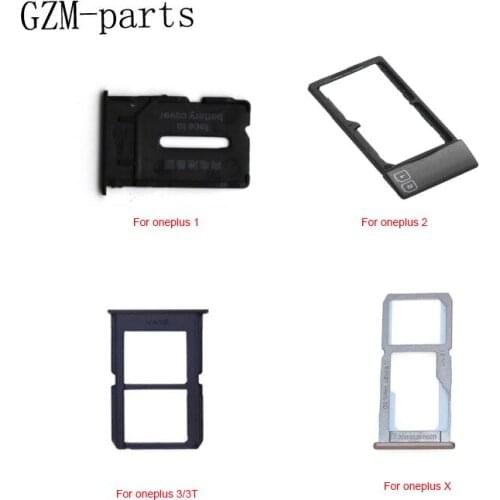 GZM-parts 50pcs/lot SIM Card Tray Holder Slot Holder Adapter Replacement For Oneplus X/ Oneplus 3 3T/ Oneplus 2/ Oneplus 1