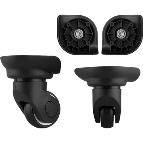 338033 Luggage Suitcase trolley Bags, accessories Universal wheel Boutique Black Caster accessories Universal Non-slip wheel