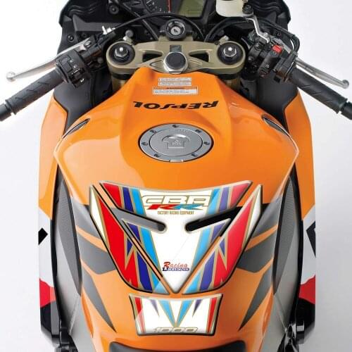 3D Motorcycle Sticker Gas Fuel Oil Tank Pad Protector Decal For Honda CBR 1000RR CBR1000RR cbr1000rr Fireblade 2008-2016