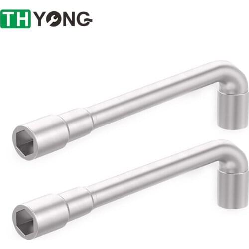 6mm L-shaped Wrench For Fixed Mk8 E3d Brass Nozzle For 3D Printer Wrench Maintenance Tool Sleeve Wrench for Ender 3 nozzle