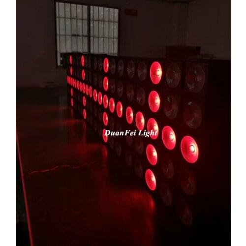 8PCS High Power Pixel Beam Light Dj Bar Matrix Stage Washer Led Blinder Rgb 25x30w