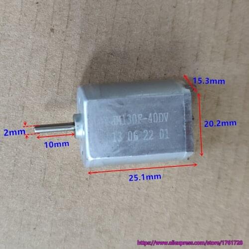 Brand new FF-130SH 12V 5400rpm 130 micro DC motor 3~12V Gear-box motor shaver/CD player motor