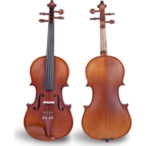 Handmade antique wooden maple violin musical instrument violin