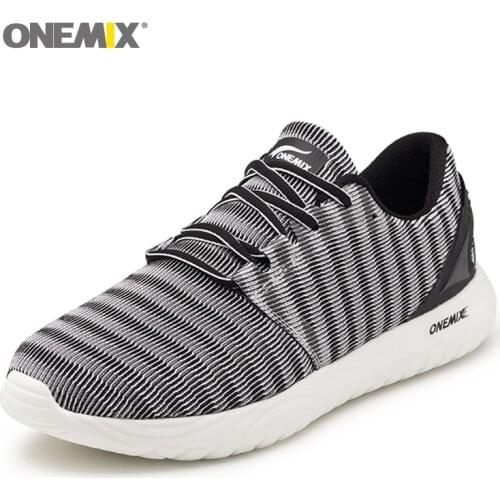 New Onemix Running Shoes for men Breathable Mesh Sports Sneaker Lightweight Cushioning DMX Sneakers for Outdoor Walking Shoes