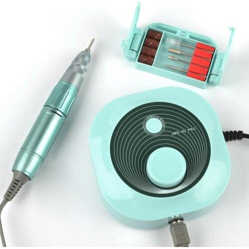 Electric Nail Drill Machine 30000RPM Electric Manicure Machine Sets Accessory Pedicure Kit Ceramic Nail Drill Bit Nail Tools