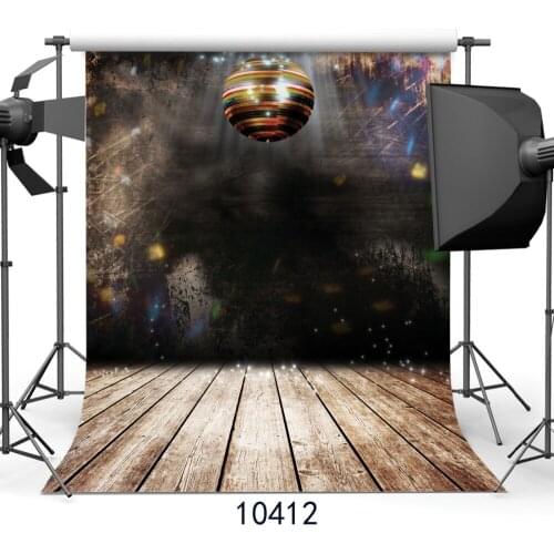 Photography Backdrops Dark Stage Wooden Floor 3D Backgrounds for Photo Studio Vinyl Cloth Customized Photography Accessories