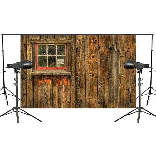 Classic chalet windows Theme Photography Background Wood Backdrop Props Wall 150x210cm