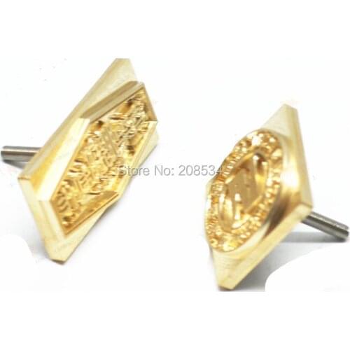 Custom Design Leather Hot Foil embossing Dies Stamping Digital Alphabet For Leather Stamp Diy Mould