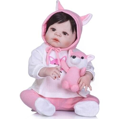 NPK reborn baby doll princess girl dolls full body soft silicone babies girls lifelike real born dolls bebe real reborn bonecas
