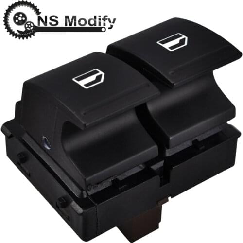 NS Modify Window Control Switch Electronic Power Window Switch Button 1Z0 959 858 For VW SKODA YETI FABIA MK2 OCTAVIA 2 ROOMSTER