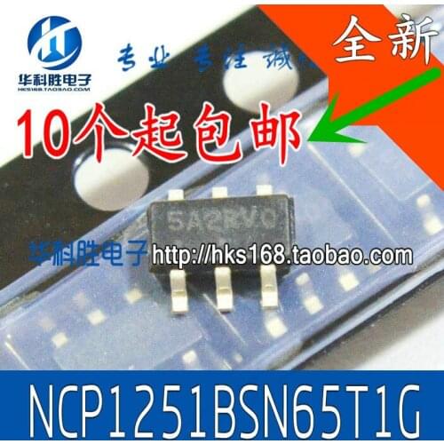 Original 5pcs/ NCP1251 NCP1251BSN65T1G 5A2 5AA 5AX