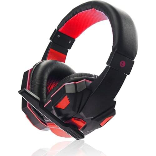 3 In 1 Plug Wired Gaming Headset With Mic Ear Pads Earphone USB Dual 3.5mm Plug Stereo Game Headphone For Phone Laptop PC