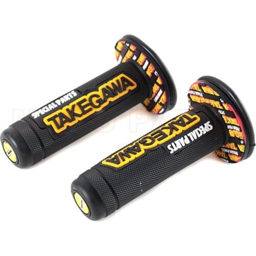 Handle Grip TAKEGAWA Motorcycle High Quality Universal Dirt Pit Bike Motocross 7/8" Handlebar Hand Grips Special parts