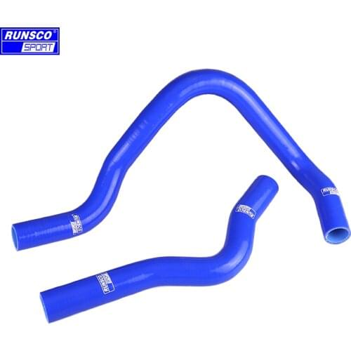 Silicone Intercooler Turbo Radiator Hose Kit For Honda Type R DC2 EK4 EK9 B16 B16A B16B 2PCs/set