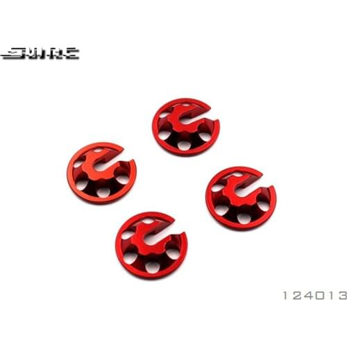 SN-RC 124013 1:10 RCAccessories ALU.SHOCK SPRING RETAINING COLLAR LOW GRAVITY -1.0mm(4) APPLICABLE TO XRAY T4