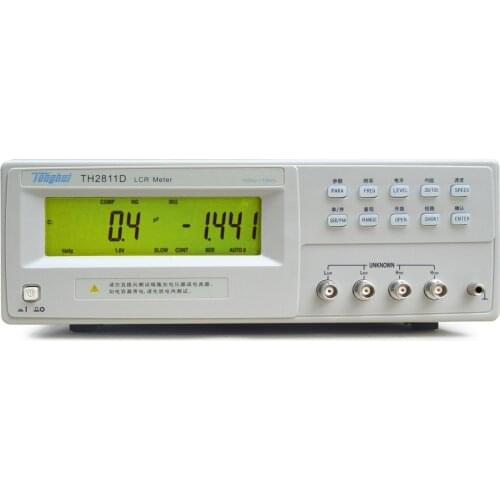 Tonghui TH2811D Digital Precision High Frequency Electric Bridge Inductance Resistance Capacitance Tester LCR Meter