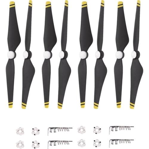 8pcs 9450S Replacement Propeller for DJI Phantom 4 pro Advanced Drone Quick Release Wing Fans 9450 Props Black Blade CW CCW