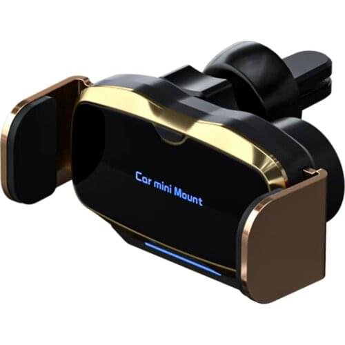 New Product P7 Car Phone Holder Electric Bracket Metal Induction Automatic Opening and Closing Navigation Support Air Outlet