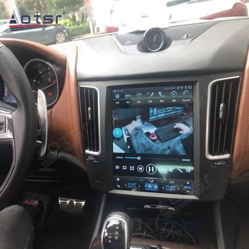 Car Multimedia Player For Maserati Levante Android Radio 2012 2013 - 2020 Tesla GPS Navigation Audio Video Autoradio Stereo HD