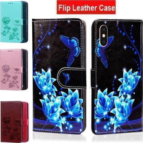 For ZTE Blade A7 A5 A3 2020 Case PU Leather Back Cover Case For ZTE Blade A3 A52019 A7 2019 A622 Phone Case Fundas Coque A7 2020