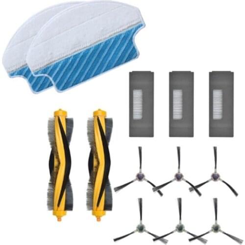 Robot Cleaner Main Side Brush Mop Cloth Filter for Ecovacs DEEBOT M80 M80 Pro DT85 DT83 DM81 DM85 Vacuum Cleaner Filter Parts