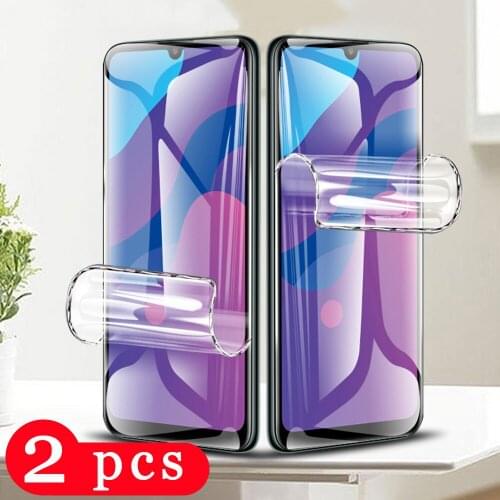 2Pcs full cover hydrogel film for huawei honor 9N 9i 9S 9C 9X pro play 9A 9 lite protective phone screen protector Not Glass