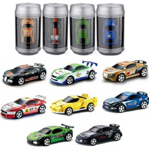 Upgrade 2.4Ghz 8 Colors Hot Sales 20Km/h Coke Can Mini RC Car Radio Remote Control Micro Racing Car Toy For Kids Gifts RC Models