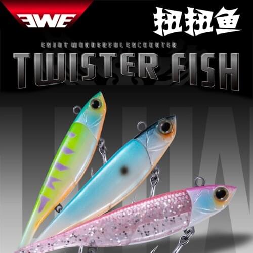 EWE niuniuyu Lure bait 82mm/11g Long cast lure perch mandarin fish full swimming layer fake bait